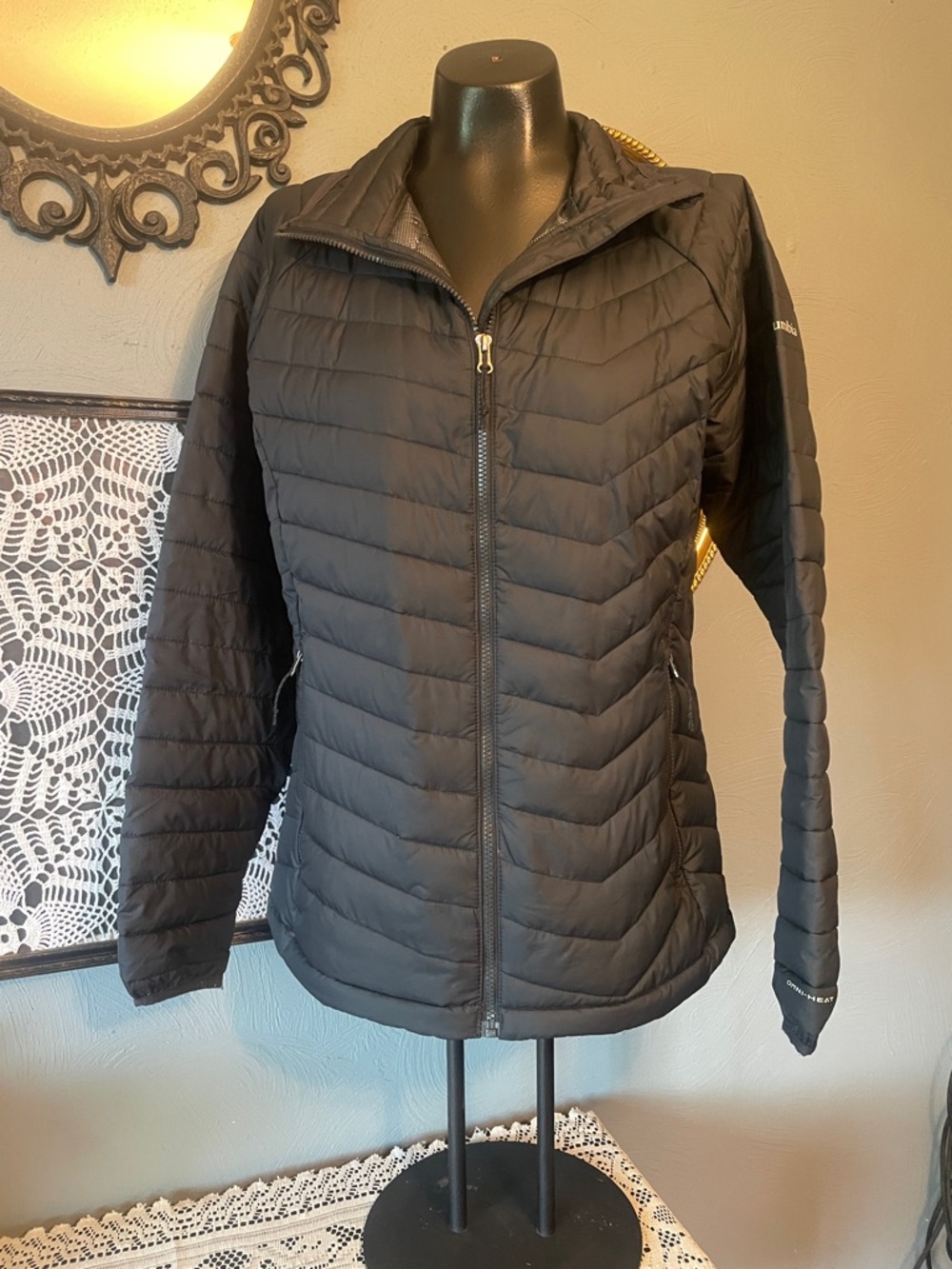 Columbia Black Women's Quilted Packable Puffer Jacket